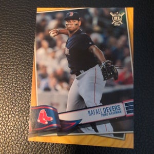 Rafael Devers baseball card