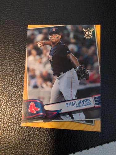 Rafael Devers baseball card