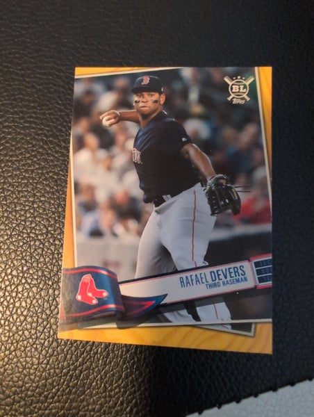 Rafael Devers baseball card