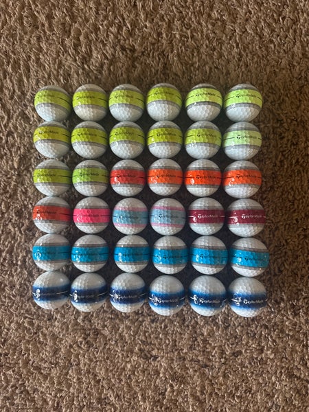 TaylorMade New Tour Response Balls 36 Pack (3 Dozen) (Used)