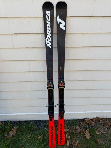 2024 Nordica Dobermann DC GSR FDT 180 cm skis with Marker XCELL FDT 14 Bindings (New)
