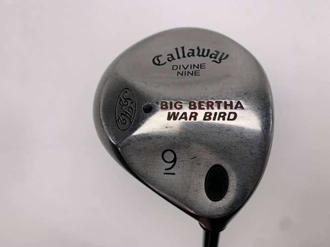 Callaway Big Bertha Warbird 9 Fairway Wood 24* RCH 90 Senior Graphite Mens RH