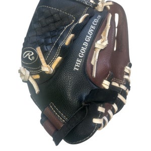 Used Rawlings PL09BB BB/SB Glove RH Throw Black And Wine Red 10 1/2" 11862-S000091548