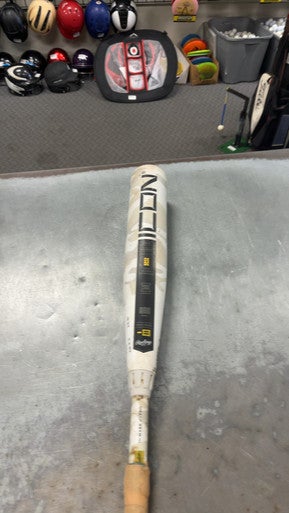 Used Rawlings ICON BB/SB USSSA 2 3/4 Bat 30" 11793-S000254681