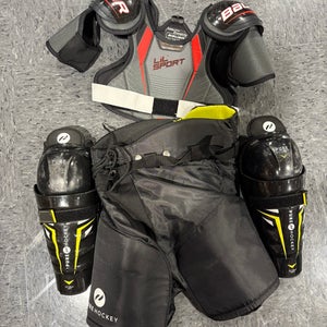 Youth Pure Hockey+Bauer Starter Kit | Items and Sizes in Description (Used)