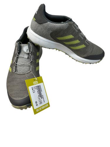 Used Adidas BOOST BOA Mens Golf Shoes Grey Senior 9 11835-S000200388