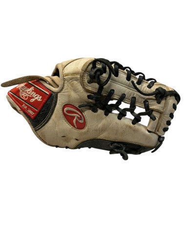 Used Rawlings GGE150CB BB/SB Glove RH Throw Black And Natural 11 1/2" 11835-S000200409
