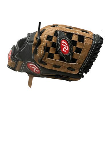 Used Rawlings PLAYMAKER BB/SB Glove RH Throw Brown And Black 11 1/2" 11835-C000200446