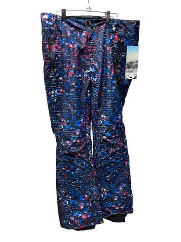Used Snow Pants W Navy Blue XL 11835-S000200466