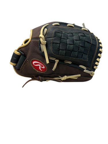 Used Rawlings RBG36BC BB/SB Glove RH Throw Brown 12 1/2" 11835-S000200480