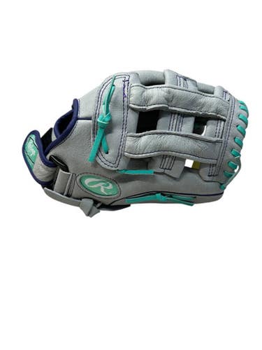 Used Rawlings WFP12GM BB/SB Glove RH Throw Grey 12" 11835-S000200481