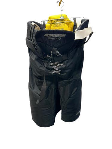 Used Bauer BAUER SUPREME 0NE40 SR. MED Senior Pant Black MD 11835-S000200509
