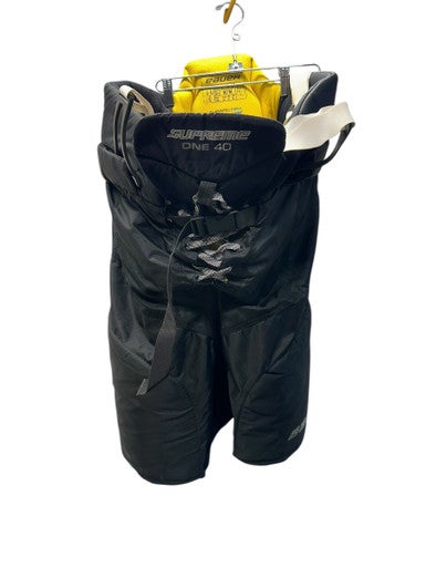 Used Bauer BAUER SUPREME 0NE40 SR. MED Senior Pant Black MD 11835-S000200509