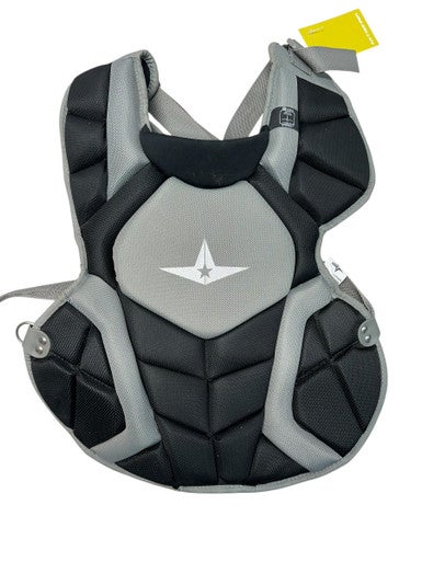Used All Star CPCCADV912 Catchers Chest Protector Black Junior 11835-S000200517