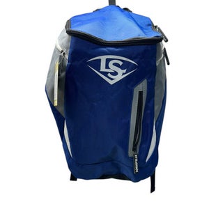 Used Louisville Slugger BAT BACKPACK BB/SB Player Backpack Royal Blue 11835-S000200519