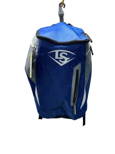Used Louisville Slugger BAT BACKPACK BB/SB Player Backpack Royal Blue 11835-S000200519