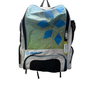 Used RIP-IT TOURNAMENT BACKPACK BB/SB Player Backpack White 11835-S000199466