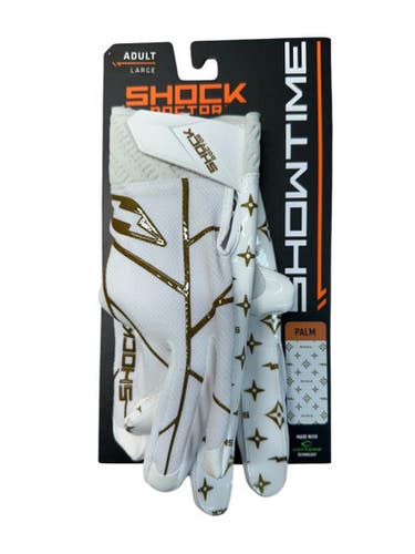Used Shock DR SHOWTIME FB Gloves White LG 11835-S000200198