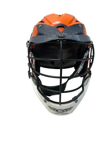 Used Cascade CPX-R Lacrosse Helmet Navy Blue And Orange M/L 11835-S000200374