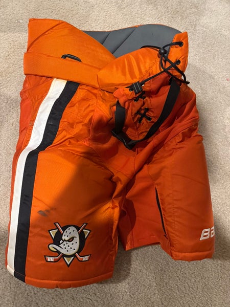Anaheim Ducks Bauer Nexus Hockey Pants Senior Large Plus 1