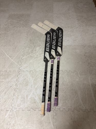 Intermediate Bauer Supreme 3S Pro Regular Goalie Stick 23" Paddle (Used)
