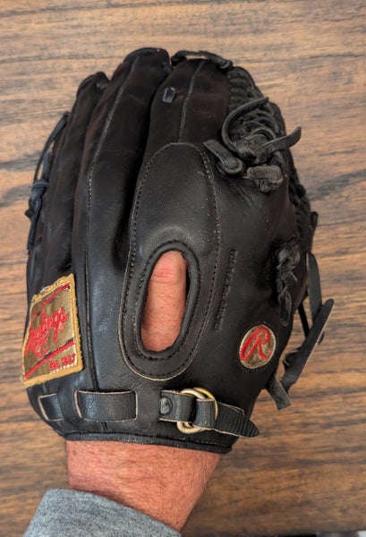 Rawlings Gold Glove Authentic Gold Labels Trapeze Baseball Glove GG601 12.75 Gorgeous!