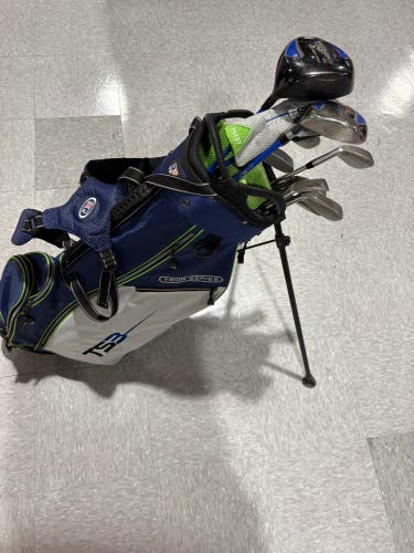 Junior US Kids Golf TS3 57” Clubs (Full Set - 12 Pieces) RH (Used)