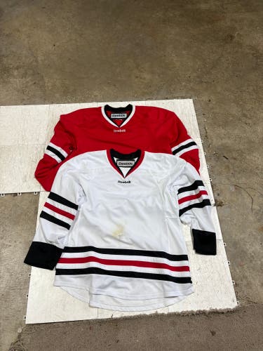 Senior Large Blackhawks Hockey jerseys (Used)