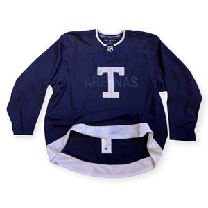 Adidas Team Issued Toronto Maple Leafs Arenas Alternate Authentic Pro NHL Hockey Game Jersey 60