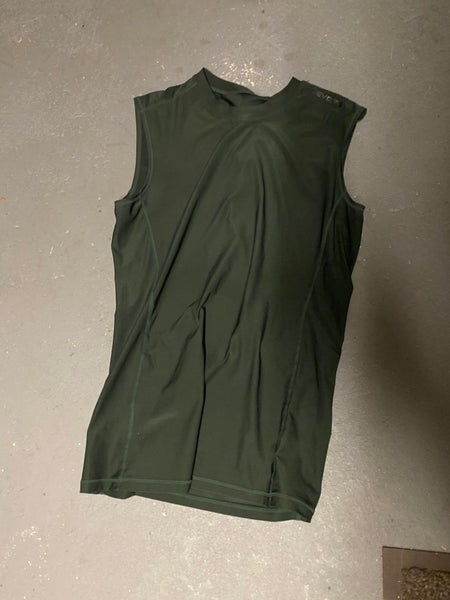 Green Men's Compression Sleeveless shirt