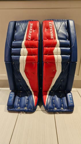 33" Goalie Leg Pads Pro Stock (Used)