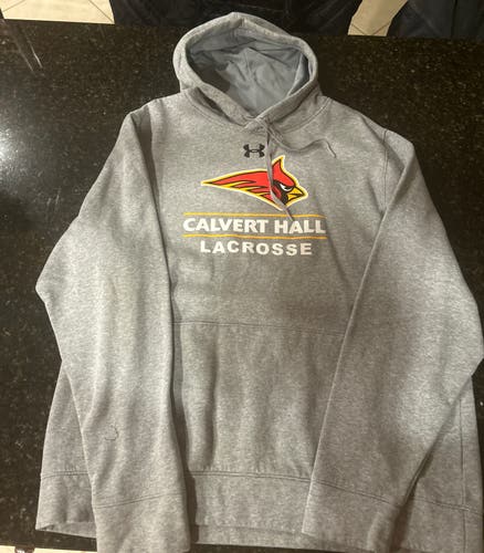 Calvert Hall Lacrosse Sweatshirt (Gray, Adult XL)