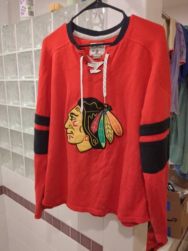 Blackhawks vintage knit sweater CCM (Used)