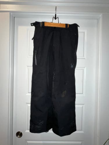 Side zip Spyder Youth Size 12 Ski Pants (Used)