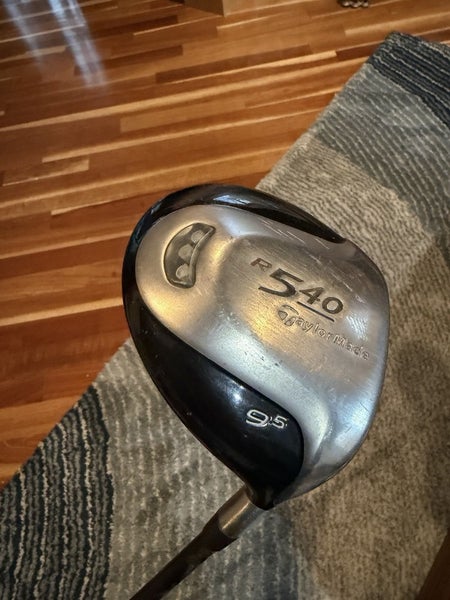 Taylormade R540 Xd 9.5 Driver Stiff Flex M.A.S. 2 70 graphite shaft RH