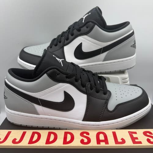 Nike Air Jordan 1 Low  Shadow Toe Light Smoke Grey Black 553558-052 Men’s Sz 13

New With Box