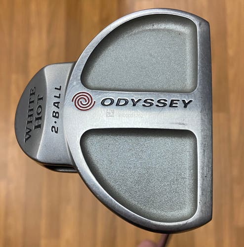 Odyssey White Hot 2-Ball RH Putter 35" (New) Lamkin Grip