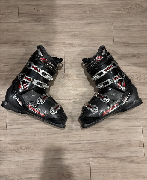 Mondo 28 & 28.5 Men's Alpine Touring Nordica CRUISE 60 Ski Boots Soft Flex (Used)