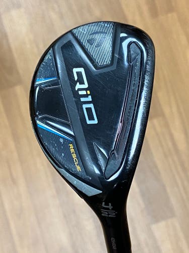 TaylorMade Qi10 RH Hybrid Regular Flex 4H Ventus Shaft