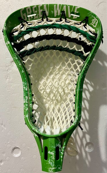Brine Edge (x) Strung Head (New) custom dyed green wave