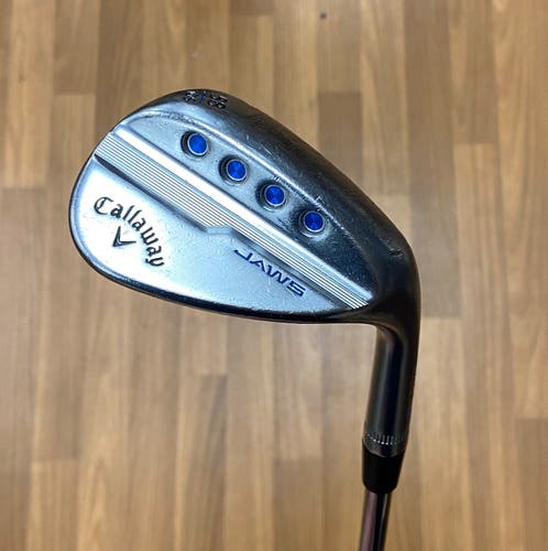 Men's Callaway Jaws Right Handed Wedge Wedge Flex 58 Degree Steel Shaft