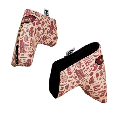 BBQ Links - Blade Putter Cover (Pins & Aces)