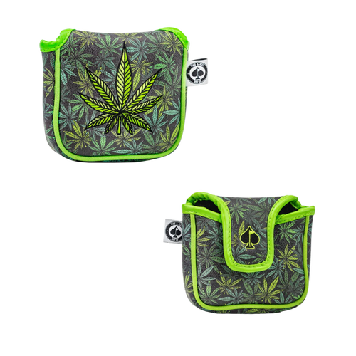 "High" Handicapper - Mallet Putter Cover (Pins & Aces)