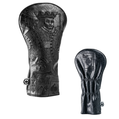Blackout King of Spades - Driver Cover (Pins & Aces)