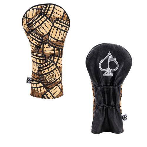 Bourbon Barrel - Driver Cover (Pins & Aces)