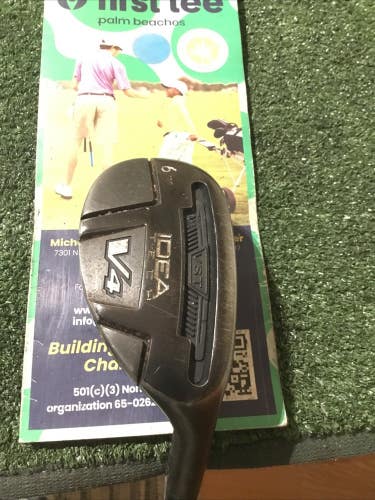 Adams Idea Tech V4 VST 6 Iron Hybrid Regular Bassara 60g Graphite Shaft