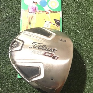 Titleist 909D2 9.5* Driver Stiff Diamana 65g Graphite Shaft (44.5) *VGC*