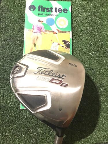 Titleist 909D2 9.5* Driver Stiff Diamana 65g Graphite Shaft (44.5) *VGC*