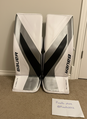 (*NEW*) Bauer Hyperlite 2 Pro Stock Leg Pads (READ DESCRIPTION)