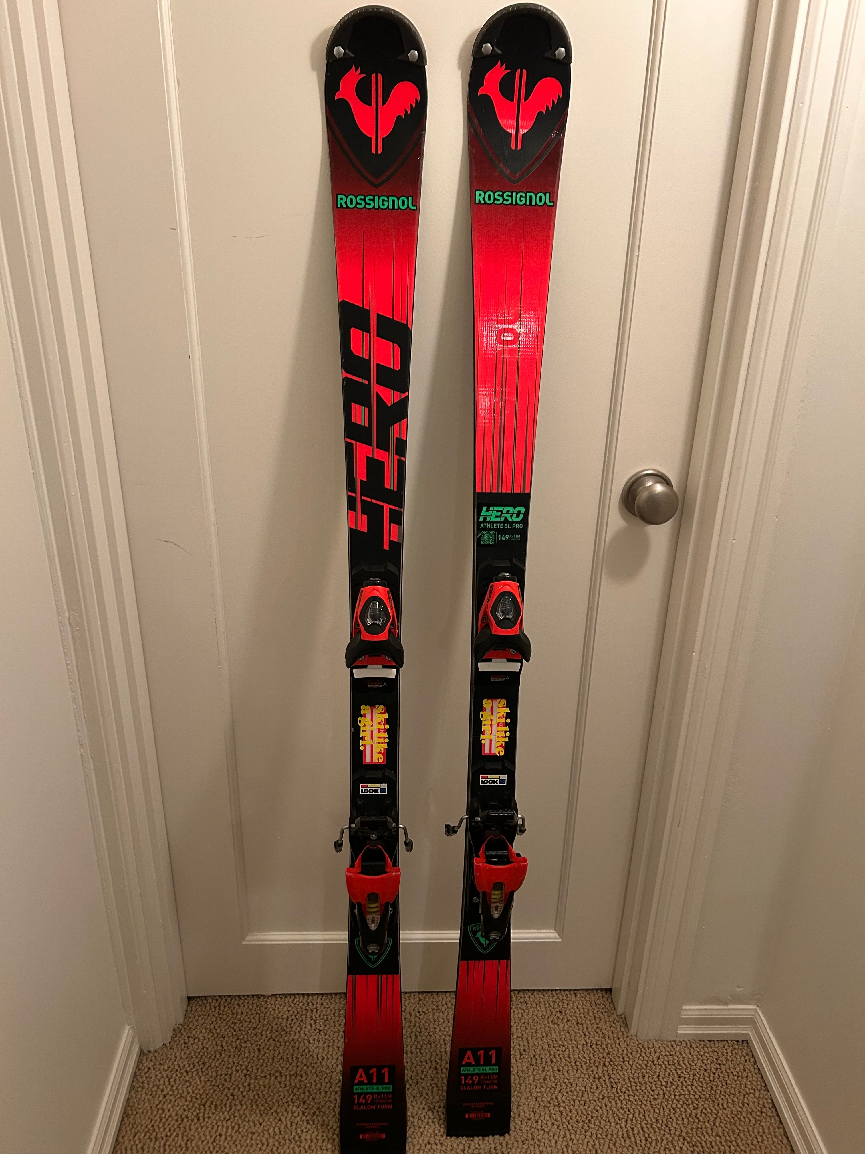 ROSSIGNOL HERO ATHLETE SL 150 スキー板 ROSSIGNOL A11 ATHLETE SL